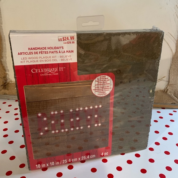 Believe ❤️ Handmade Holiday Craft - Picture 1 of 4